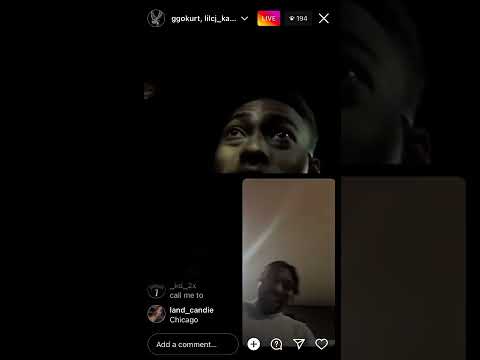 Lil CJ Kasino and GGO Kurt on IG live