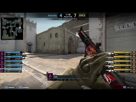 CS:GO POV Demo Astralis Xyp9x (25/10) vs ENCE (de_dust2)