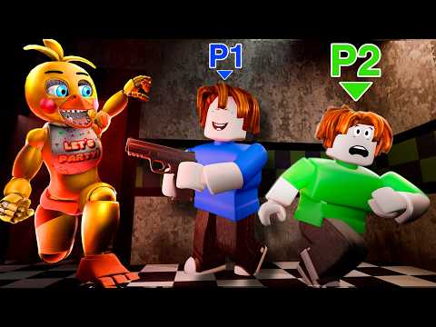 Roblox FNAF CO-OP Hard Mode is TOO FUNNY...