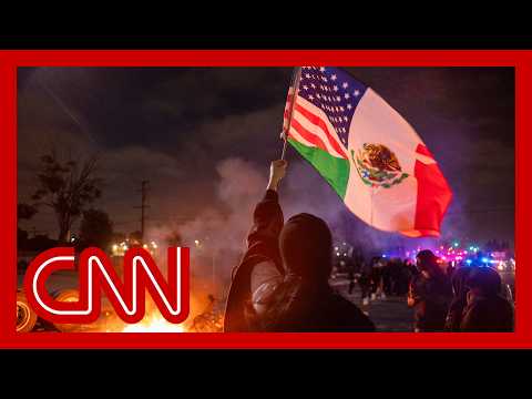 National Guard on the ground in LA after Trump's deployment order