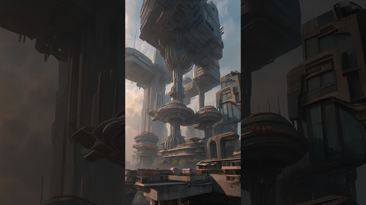Sci-fi Movie Scene, futuristic architects   #scifi #sciencefiction
