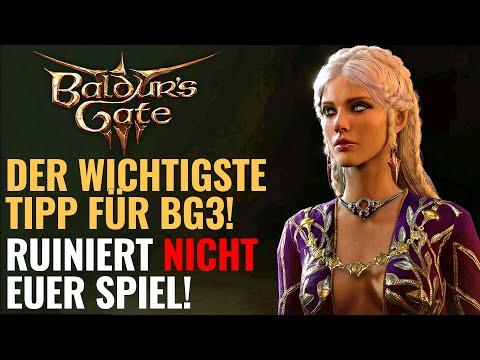 Baldurs Gate 3 PS5 & PC: Der WICHTIGSTE Tipp im ganzen Spiel! | Baldur's Gate 3 Gameplay Deutsch
