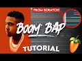 MAKING A SOULFUL BOOM BAP TYPE BEAT FOR NAS - (Boom Bap Type Beat Tutorial - FL Studio)