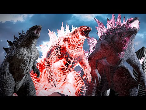 EVOLUTION of MONSTERVERSE GODZILLA | Animated Comparison (2014 - 2024)