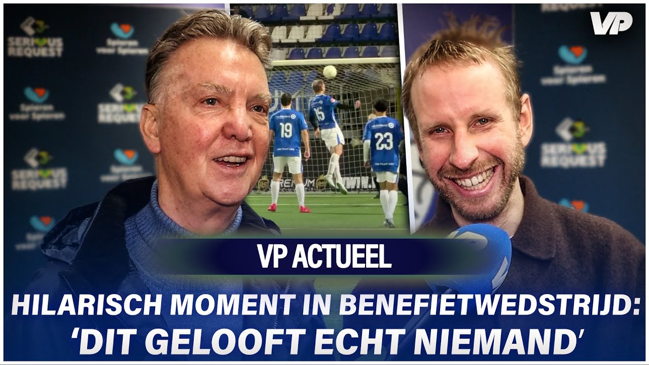 Van Gaal blikt terug op bijzondere avond: 'Ik ben trots op mijn selectie'