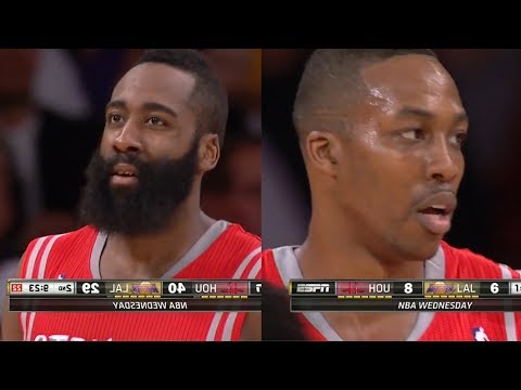 2014.02.19 - James Harden & Dwight Howard Full Combined Highlights at Lakers