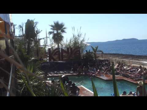 DJ Skaface with MC 5ive-0 @ Kanya, Ibiza, Sept 2011