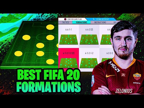 FIFA 20 BEST FORMATIONS TO GET WINS! 442, 4231, 352 AND MORE! CUSTOM TACTICS/INSTRUCTIONS INCLUDED!
