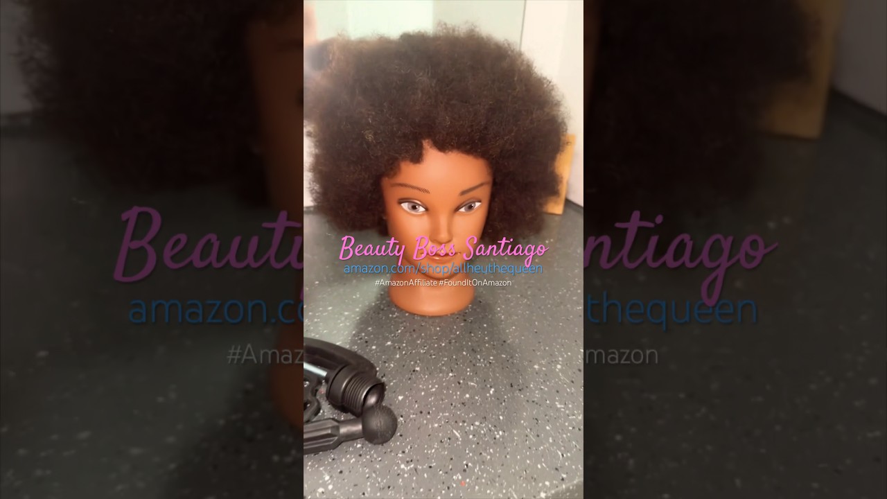Mannequin Head | Hair Stylist Essential | Cosmetology | Amazon Prime | Beauty Boss Santiago 👸🏽