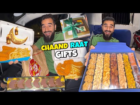 Chaand raat special gifts agae 🎁 sab ki unboxing kar di 😍