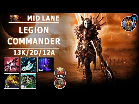 Legion Commander Mid Lane | 7.32c | Pos 2 LC Play | Dota 2 Immortal Gameplay