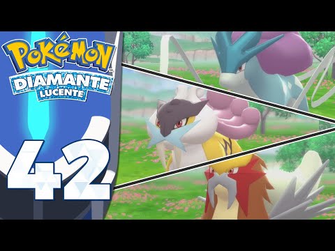 ENTEI, RAIKOU E SUICUNE - Pokemon Diamante Lucente ITA - Parte 42