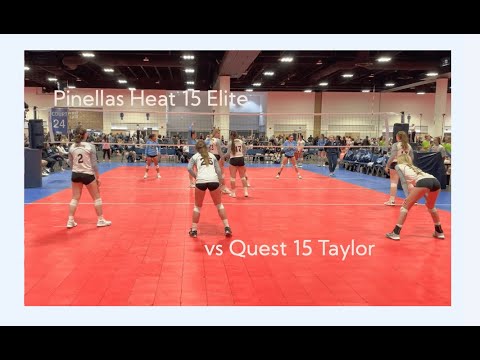 Pinellas Heat 15 Elite vs Quest 15 Taylor | D2G2S1,2,3 | Gasparilla Kick Off |15 USA