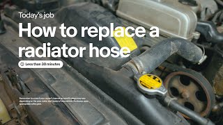 How to replace a radiator hose with eBay Motors