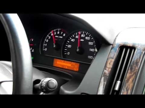 2006 Cadillac STS-V in car 15-110 mph