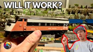 WILL IT WORK? NEW HAVEN MODEL TRAIN ENGINE AFTER MANY YEARS ON THE SHELF #trains #train #modeltrains