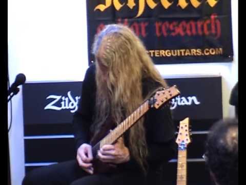 Jeff Loomis Miles of Machines Euroguitar Clinic