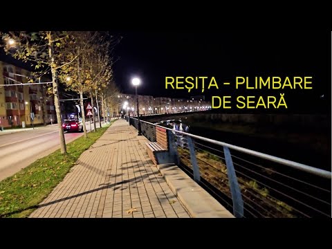 Plimbare nocturnă prin Reșița — Promenada Lunca Pomostului – Triaj
