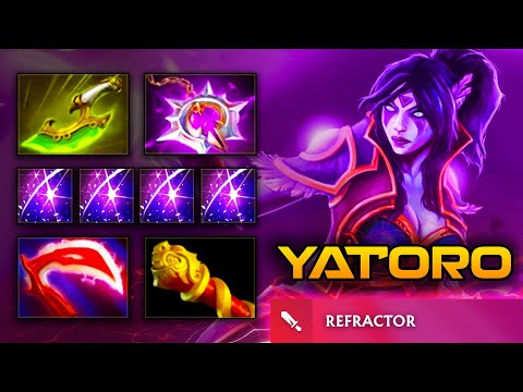 Yatoro TEMPLAR ASSASSIN Carry - Patch 7.37d | Full Gameplay Dota Class