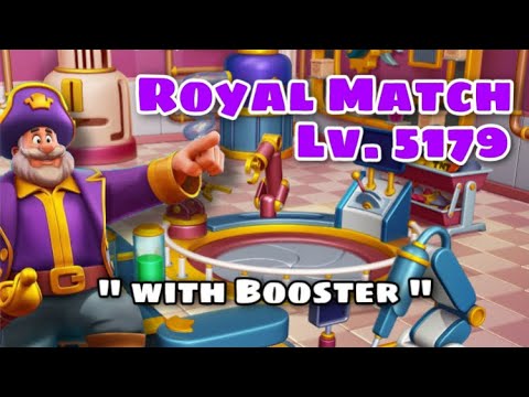 Royal Match Gameplay Level 5179 | Super Hard Level Area 70 King’s Nightmare Factory Super Light Ball