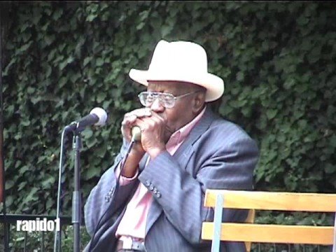 SNOOKY PRYOR MEL BROWN cognac 2003 soundcheck