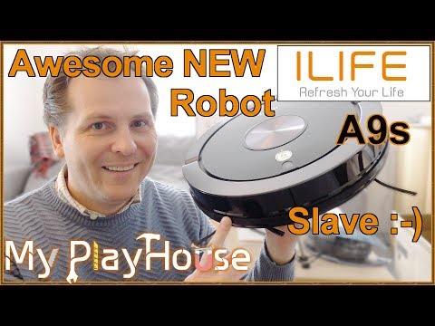 ILIFE A9s Robot Vacuum Cleaner & Mopping. Unboxing & Review - 828