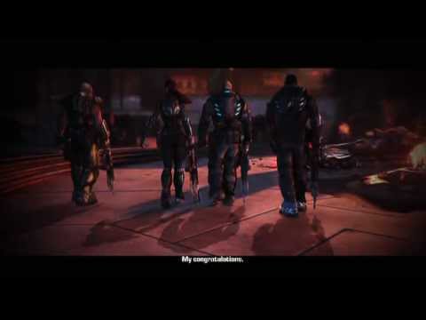 Gears of war judgment ending(final boss kill Gen.karn