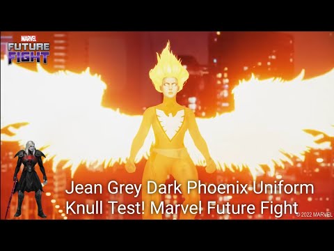 Jean Grey Dark Phoenix Uniform Review!Knull Gameplay! Marvel Future Fight!