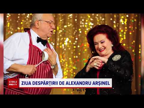 Alexandru Arşinel a fost înmormântat în Cimitirul Bellu