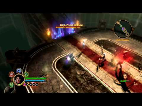 Dungeon Siege 3[DLC] Lucas vs Molochi Final Boss [HARDCORE]