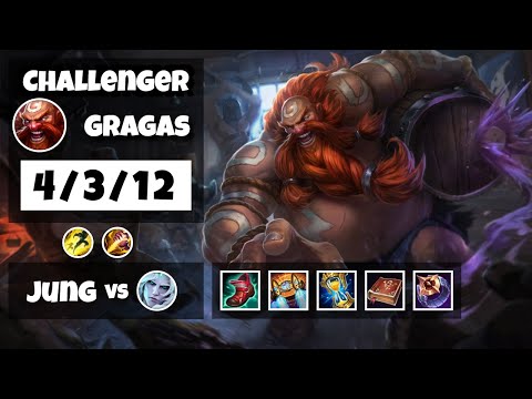 Gragas s11 Jungle Challenger Replay (4/3/12) - EU