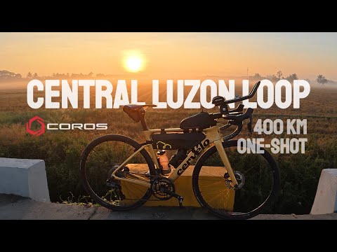 Central Luzon Loop 400km One Shot / Coros Dura Battery Test