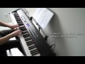 Bruno Mars - It Will Rain (Piano Cover) 