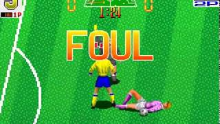 Football champ Arcade. The dirtiest team ever.