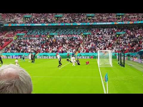 ENGLAND 2-0 GERMANY - CRAZY SCENES INSIDE WEMBLEY STADIUM AS STERLING & KANE SCORE - EURO 2020!!!