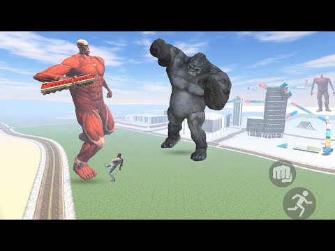 Gorilla vs Epic Titan - INDIAN BIKES DRIVING 3D