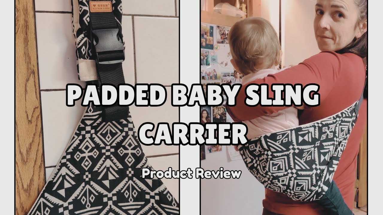 Hands-Free Mom Life 👶 | Adjustable Baby Sling Carrier Review