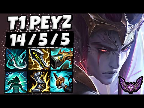 T1 Peyz Aphelios vs Varus [ ADC ] Patch 26.1 Ranked Korea