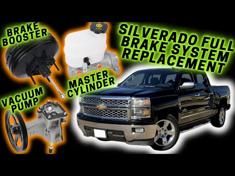 2014+ Silverado Brake Booster / Master Cylinder / Vacuum Pump Replacement