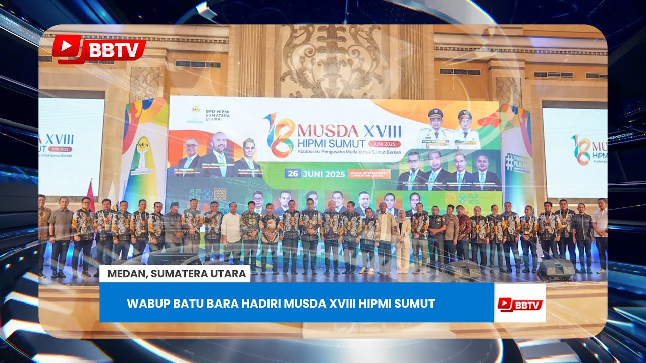 WABUP BATU BARA HADIRI MUSDA XVIII HIPMI SUMUT