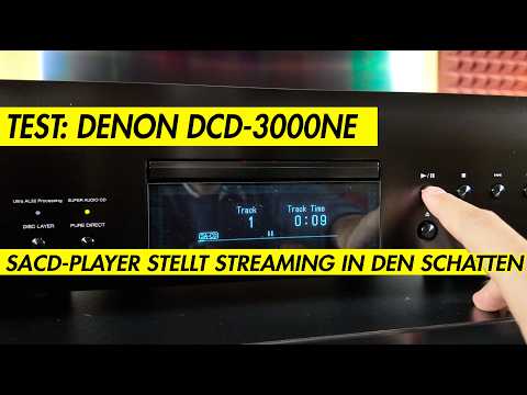 Denon DCD-3000NE | The Disc Man for High-End HiFi! 🎧 SACD Player Review