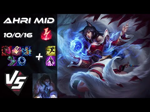 MID Ahri vs Sylas - EU Challenger Patch 25.S1.4