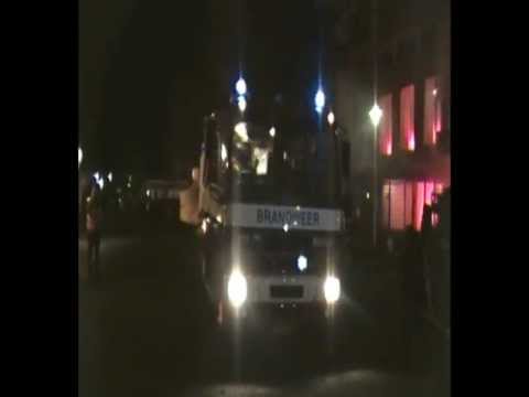 Brandweer losser komt Tp bij rampenoefening 2011