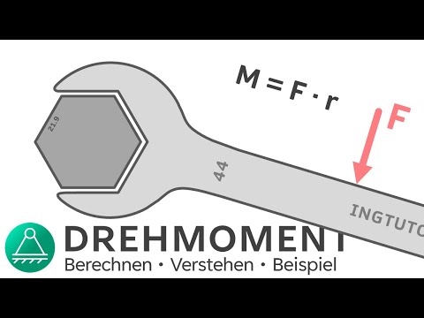 Calculating torque (example) | Engineering Mechanics 1 | INGTUTOR