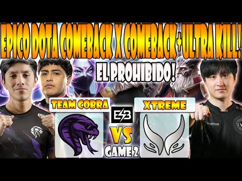 TEAM COBRA vs XTREME GAMING BO3[GAME 2]PARKER, DARKMAGO VS AME, NOTHINGTOSAY-PGL WALLACHIA S6-ESB