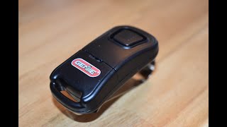 Genie G1T-BX garage door remote battery change - EASY DIY