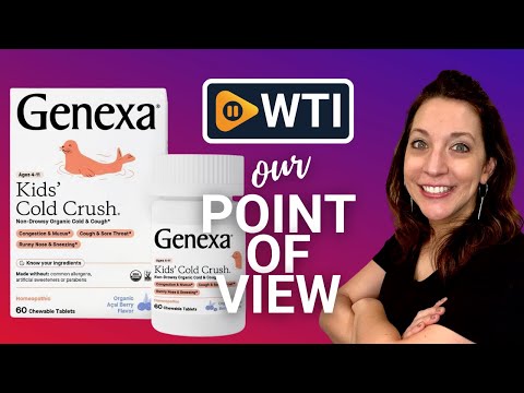 Genexa Kids' Cold Crush for Cold & Cough Non-Drowsy Remedy | Congestion - WTI product video review