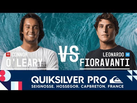 Connor O'Leary vs. Leonardo Fioravanti - Round Two, Heat 5 - Quiksilver Pro France 2017