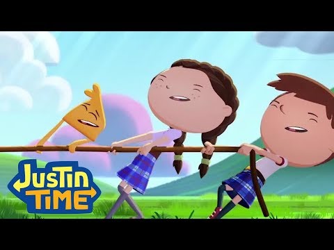 Tug of War in Scotland | Justin Time Go Episode Clip