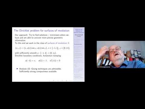 Hans-Christoph Grunau - Boundary value problems for the Willmore and the Helfrich functional...